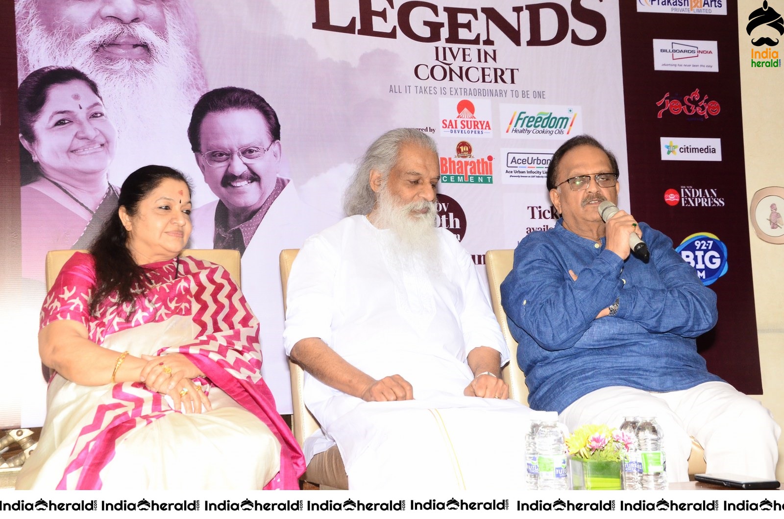 Legends Live concert Press Meet Set 2