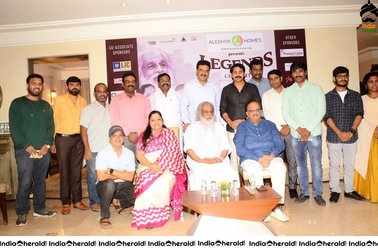 Legends Live concert Press Meet Set 3