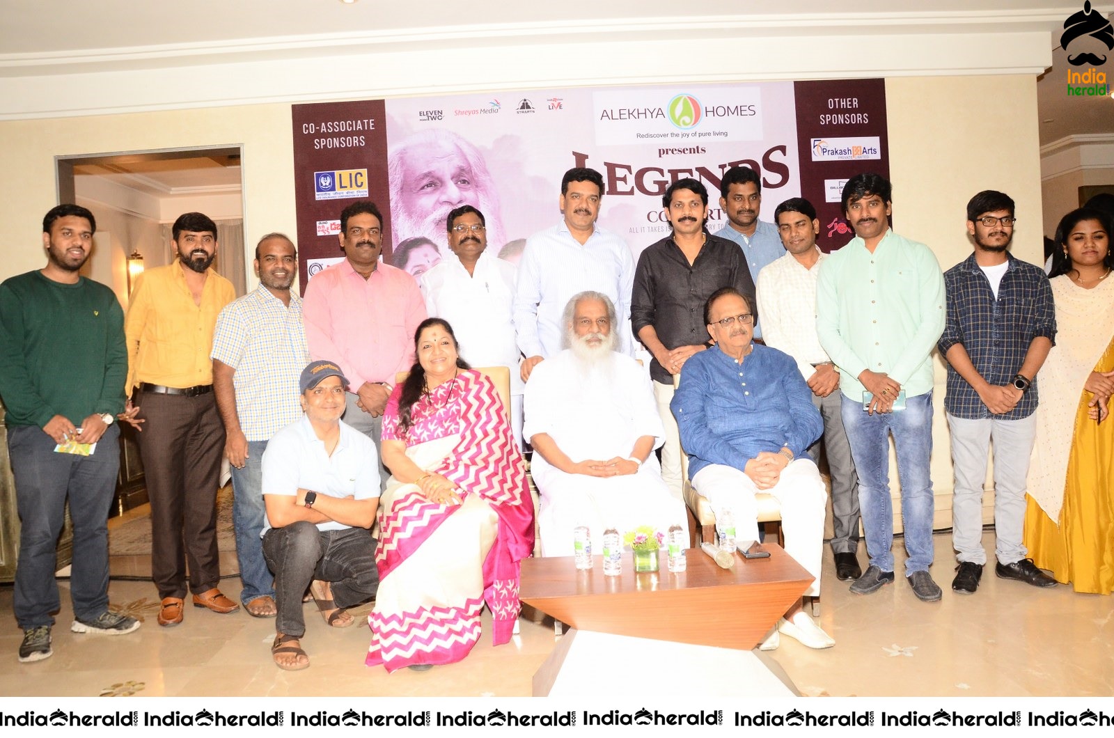 Legends Live concert Press Meet Set 3