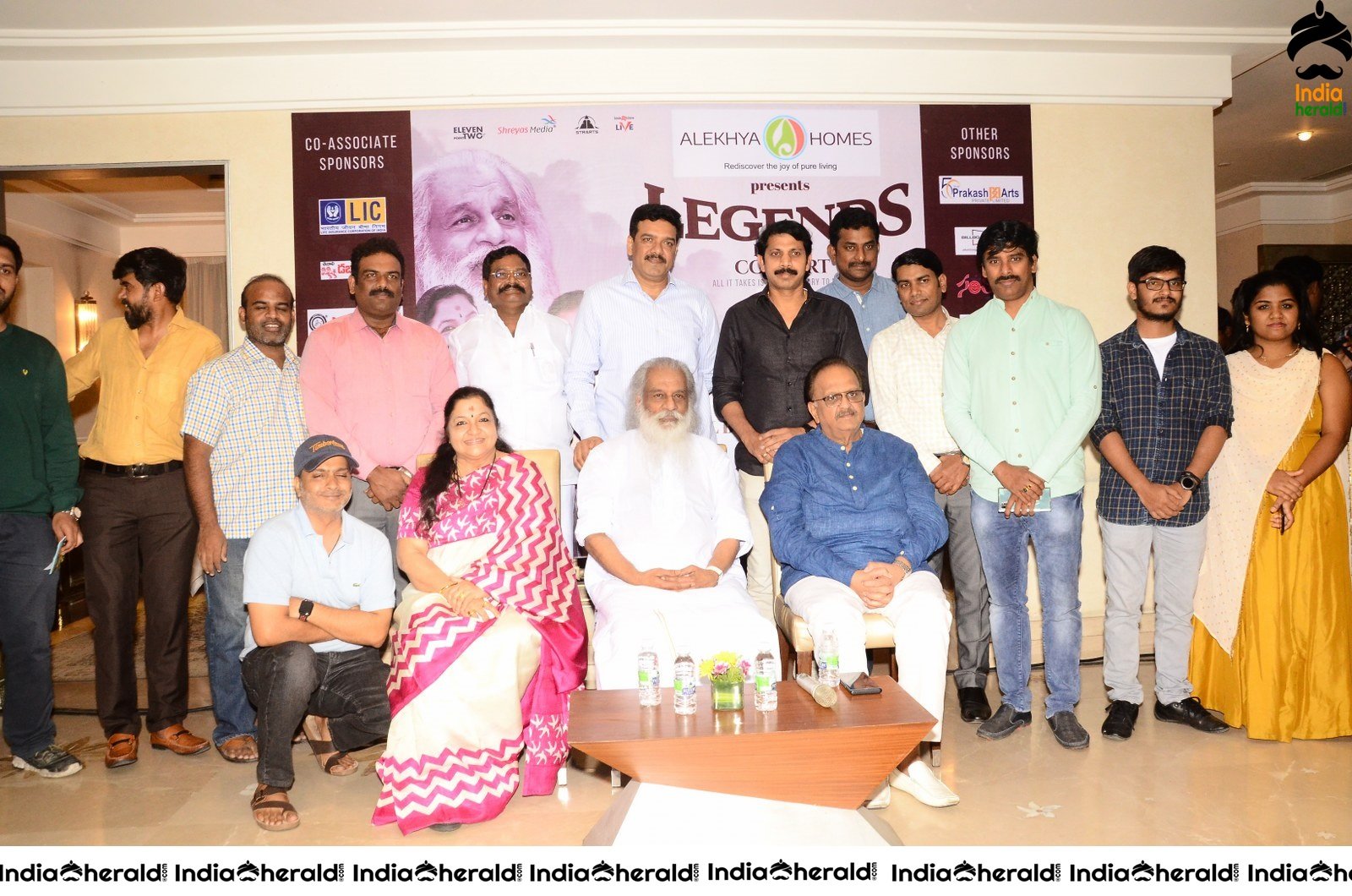 Legends Live concert Press Meet Set 3