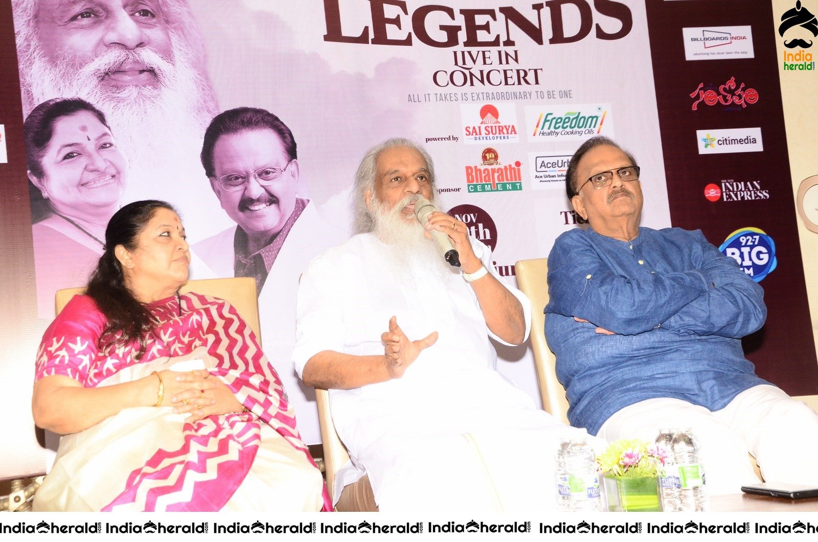 Legends Live concert Press Meet Set 3
