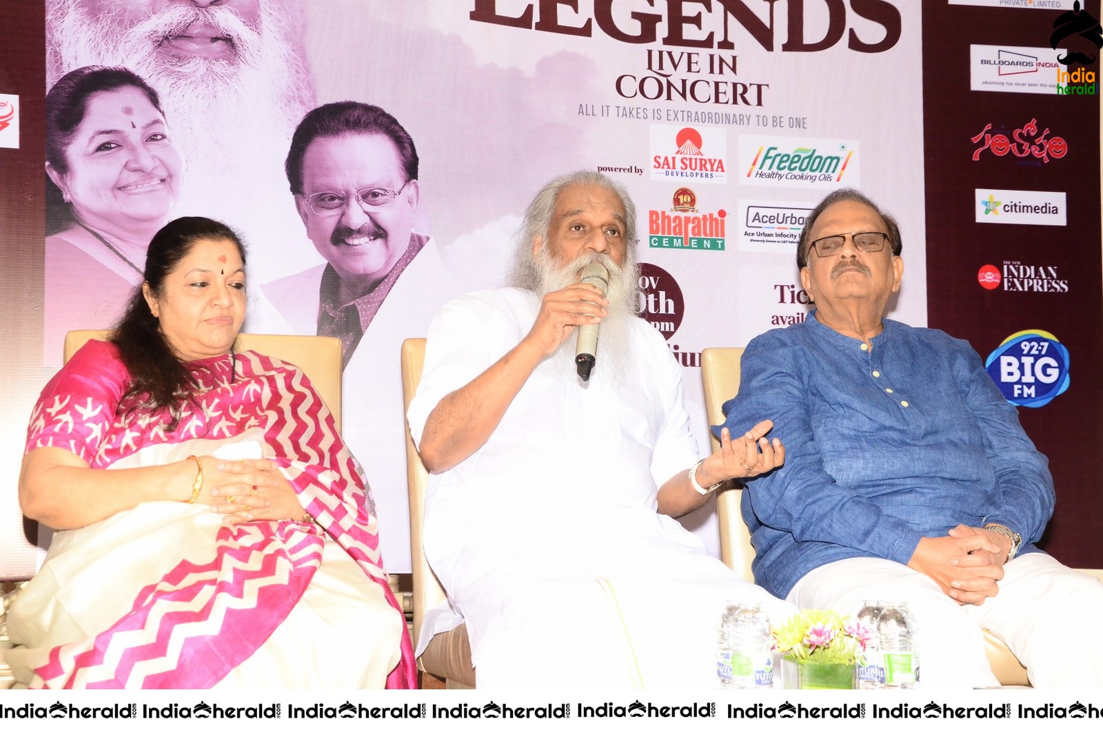 Legends Live concert Press Meet Set 3