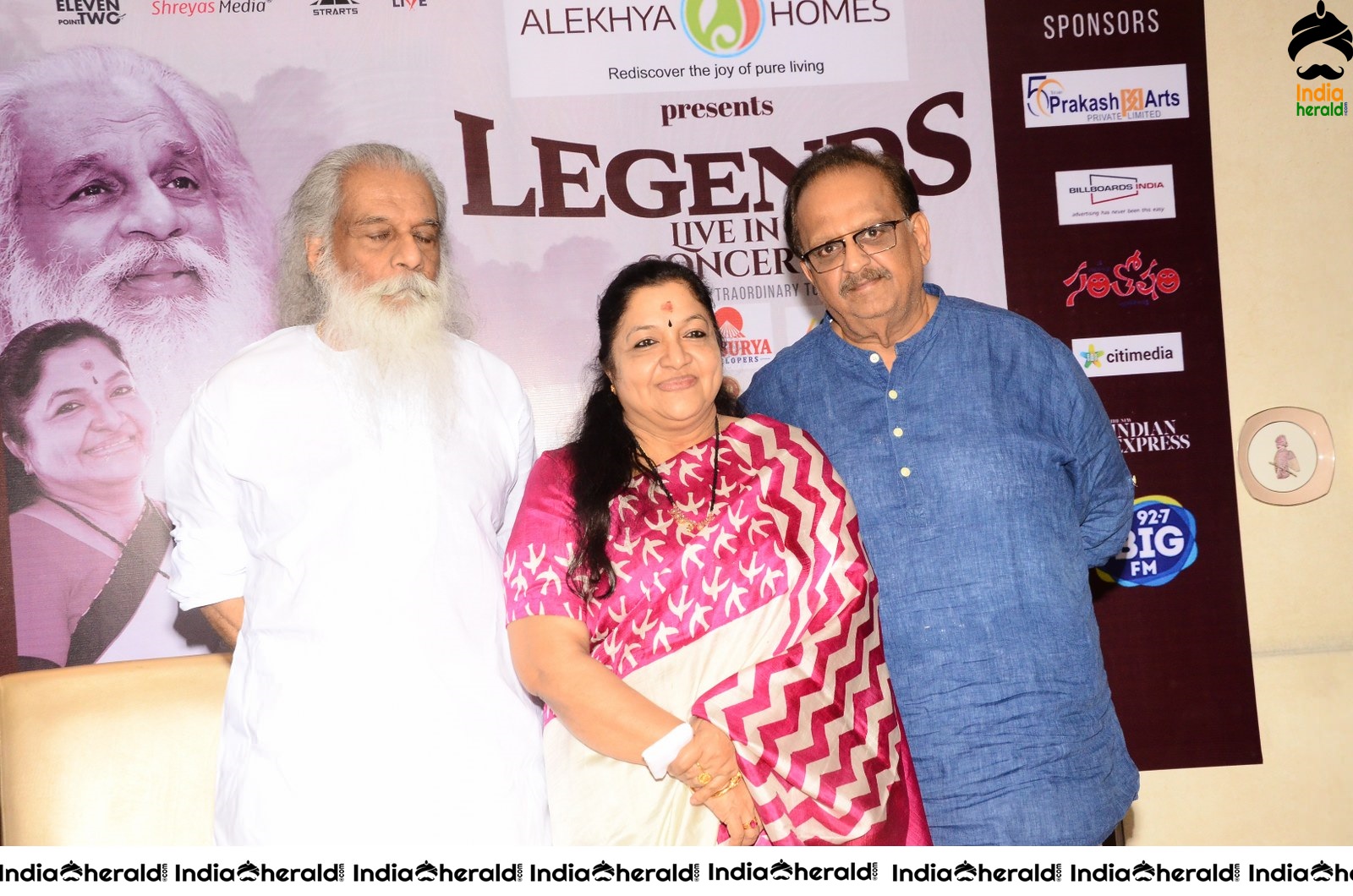 Legends Live concert Press Meet Set 4