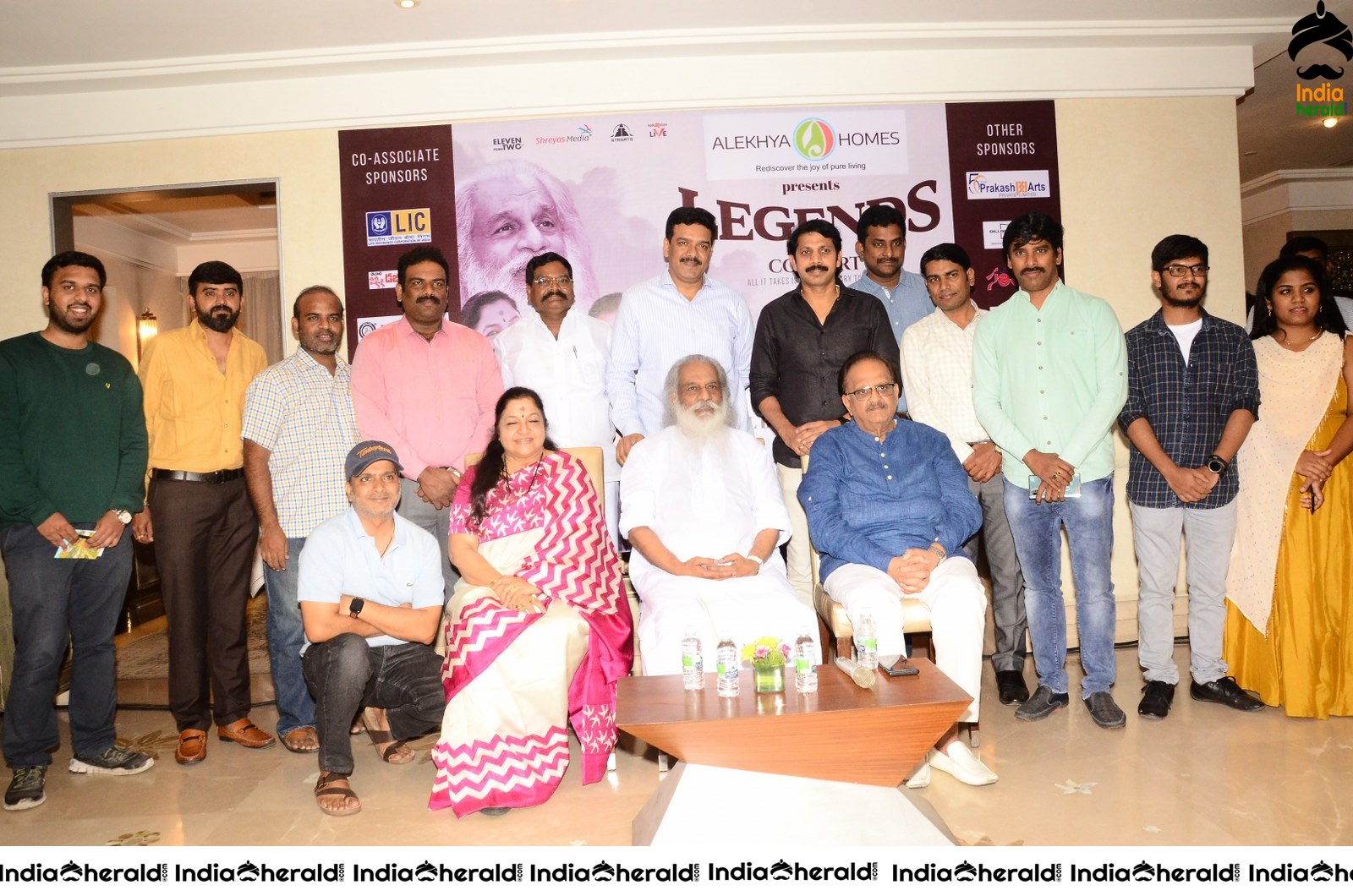 Legends Live concert Press Meet Set 4