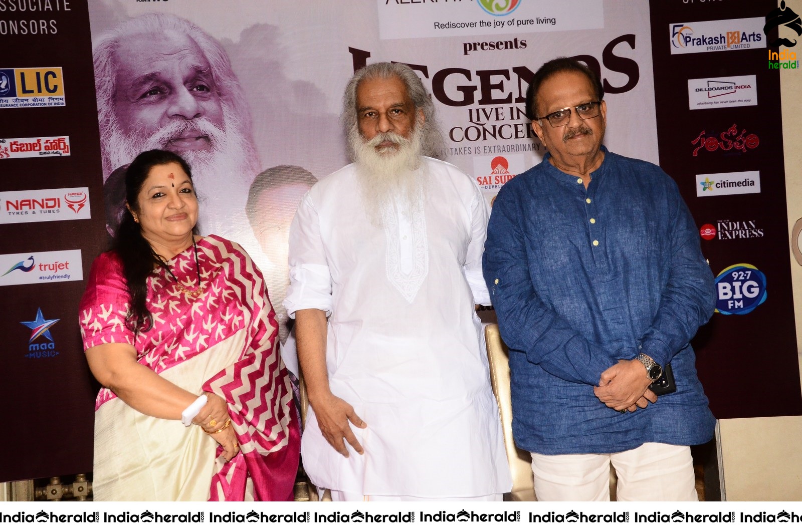 Legends Live concert Press Meet Set 4