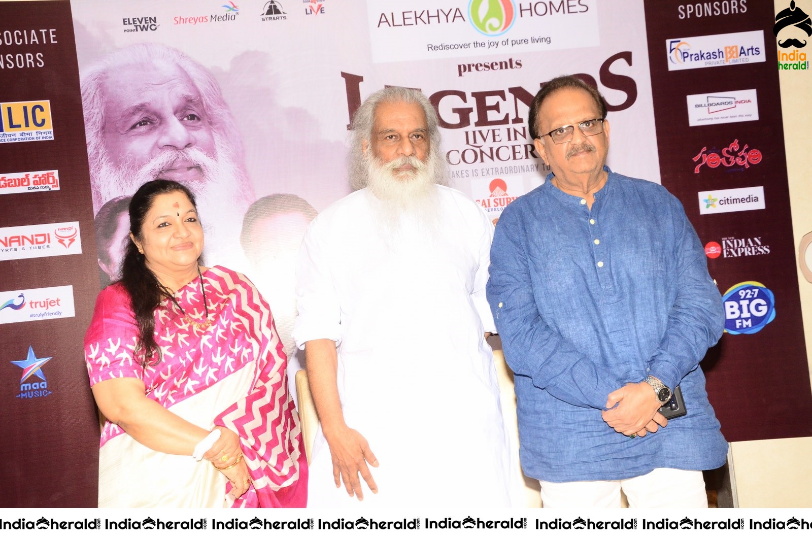Legends Live concert Press Meet Set 4
