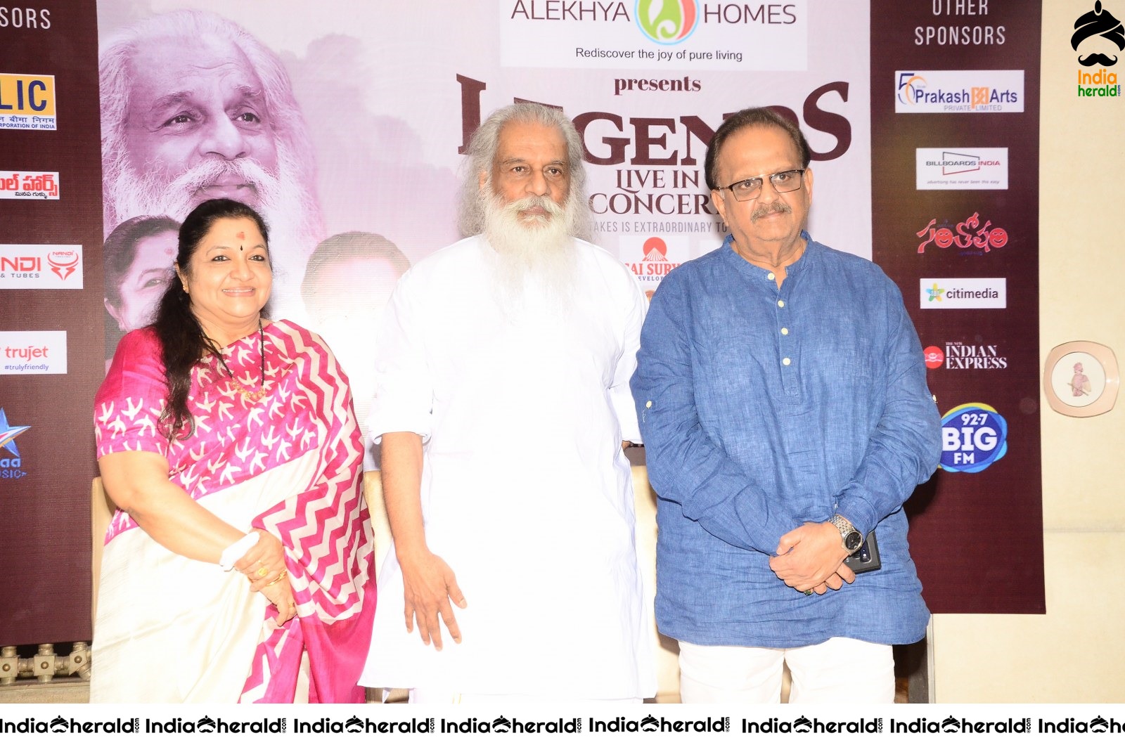 Legends Live concert Press Meet Set 4