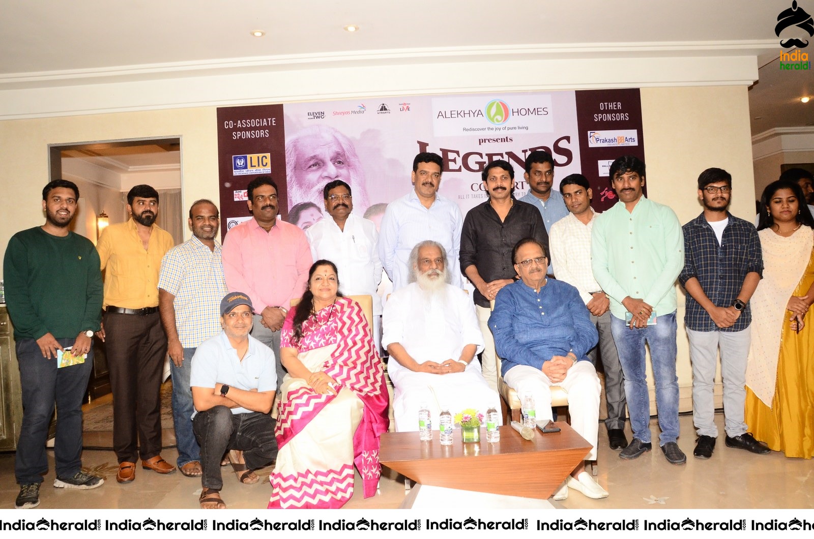 Legends Live concert Press Meet Set 4