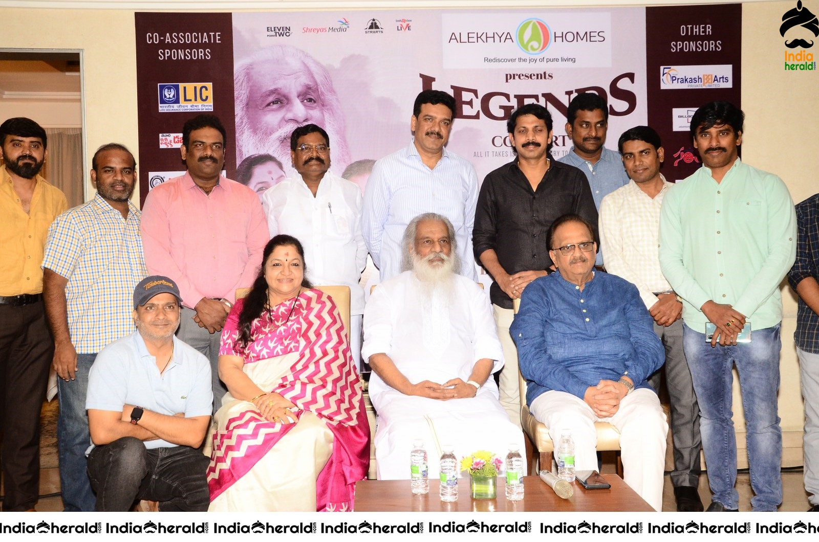 Legends Live concert Press Meet Set 4