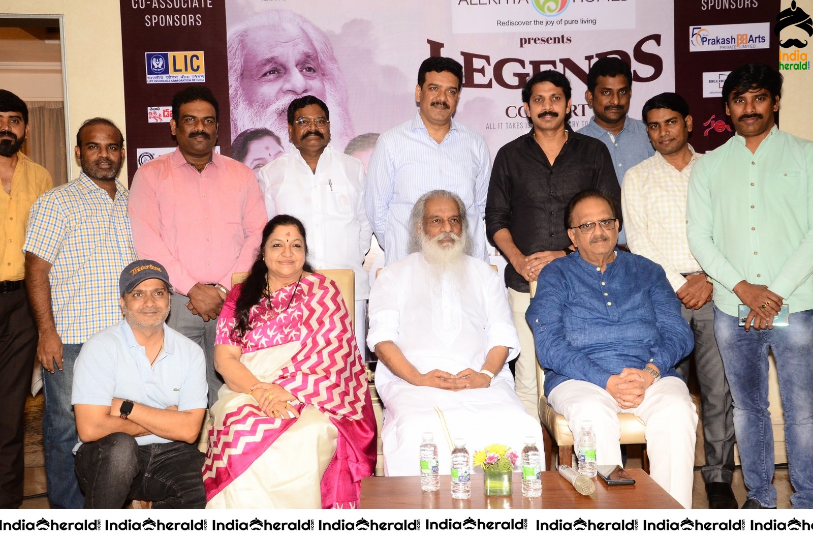 Legends Live concert Press Meet Set 4