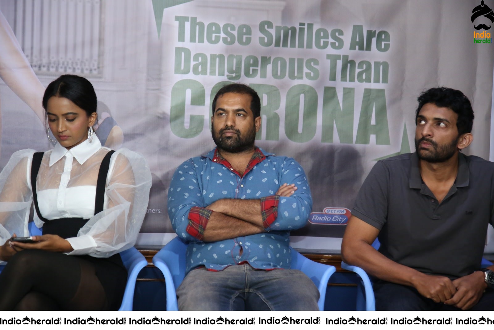 Life Anubhavinchu Raja movie Success Meet Set 2