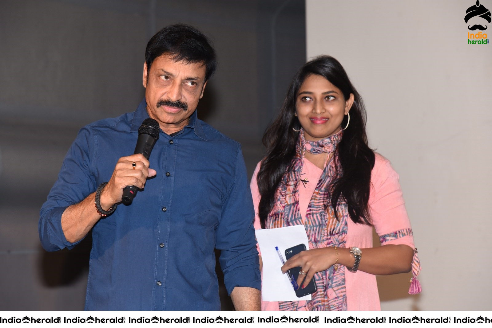 Life Anubhavinchu Raja Movie Trailer Launch Set 1