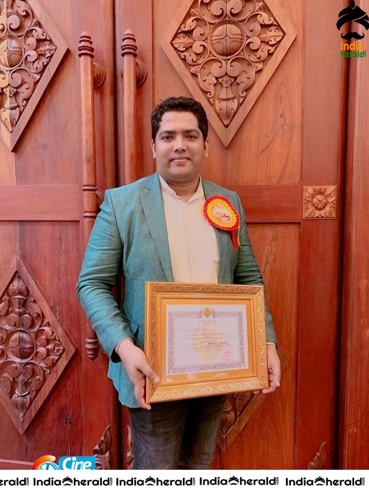 Lyricist Asmin gets Kavignar Kannadasan Award