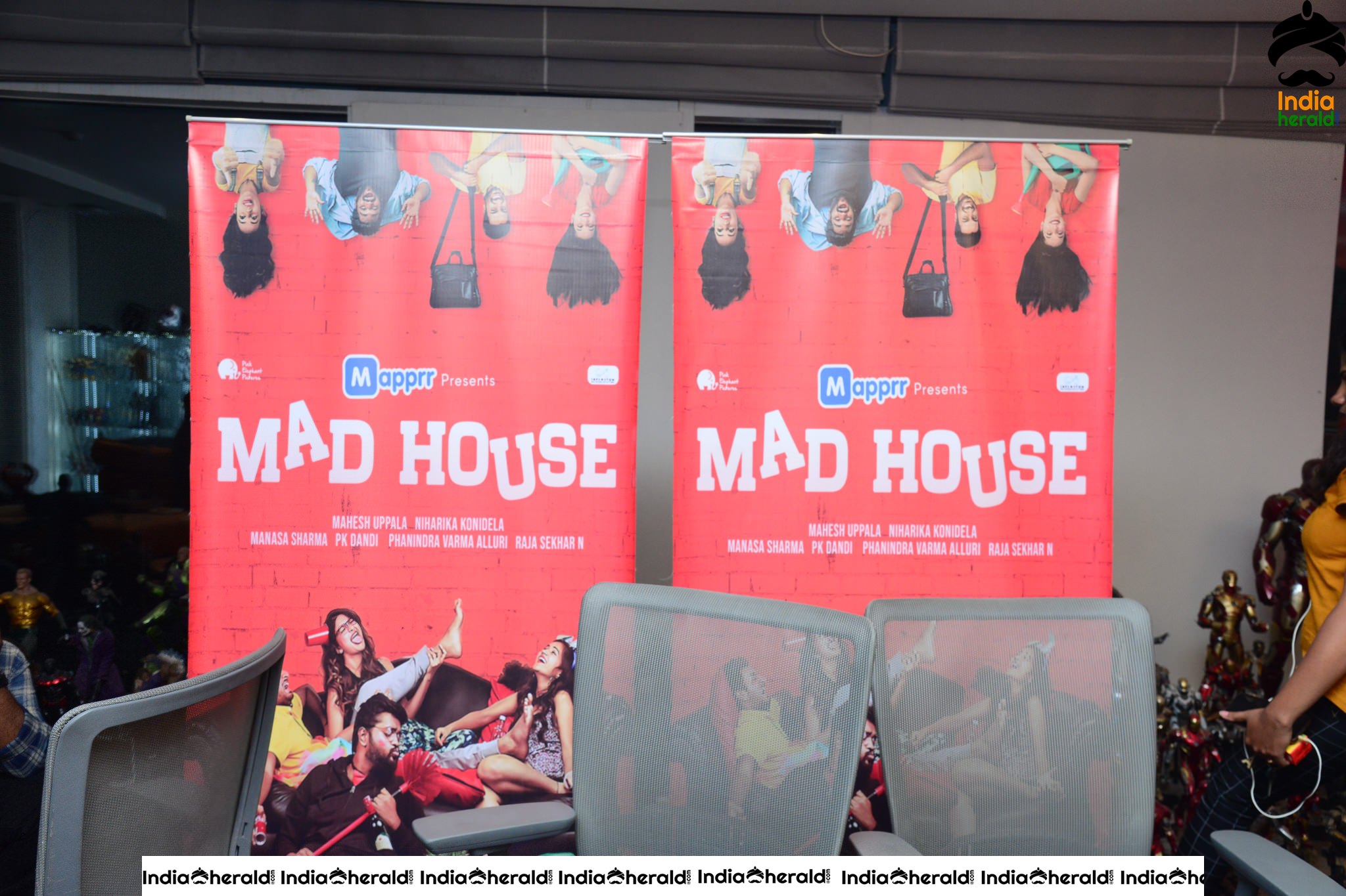 Mad House Web Series Press Meet Stills Set 1
