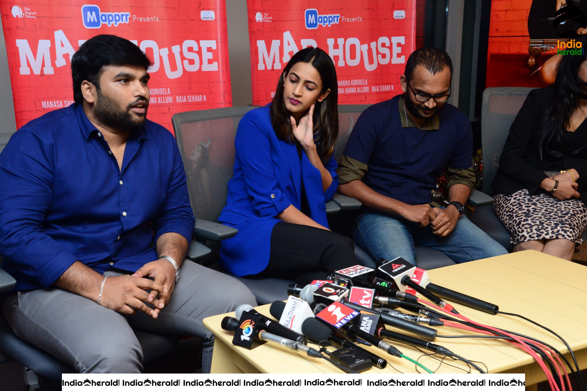 Mad House Web Series Press Meet Stills Set 3