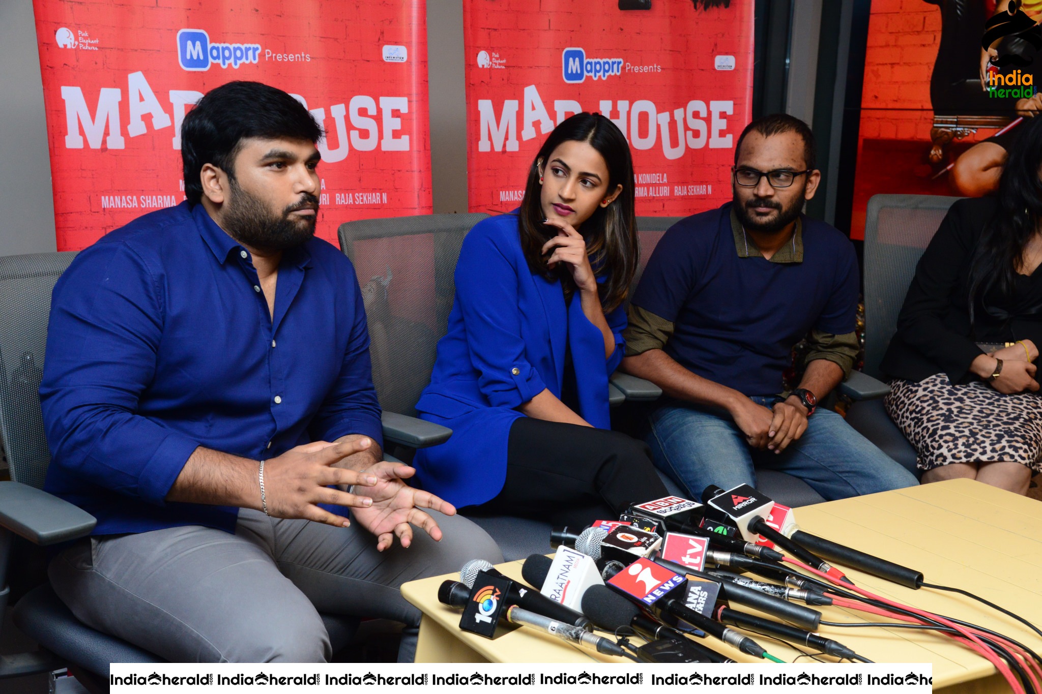 Mad House Web Series Press Meet Stills Set 3