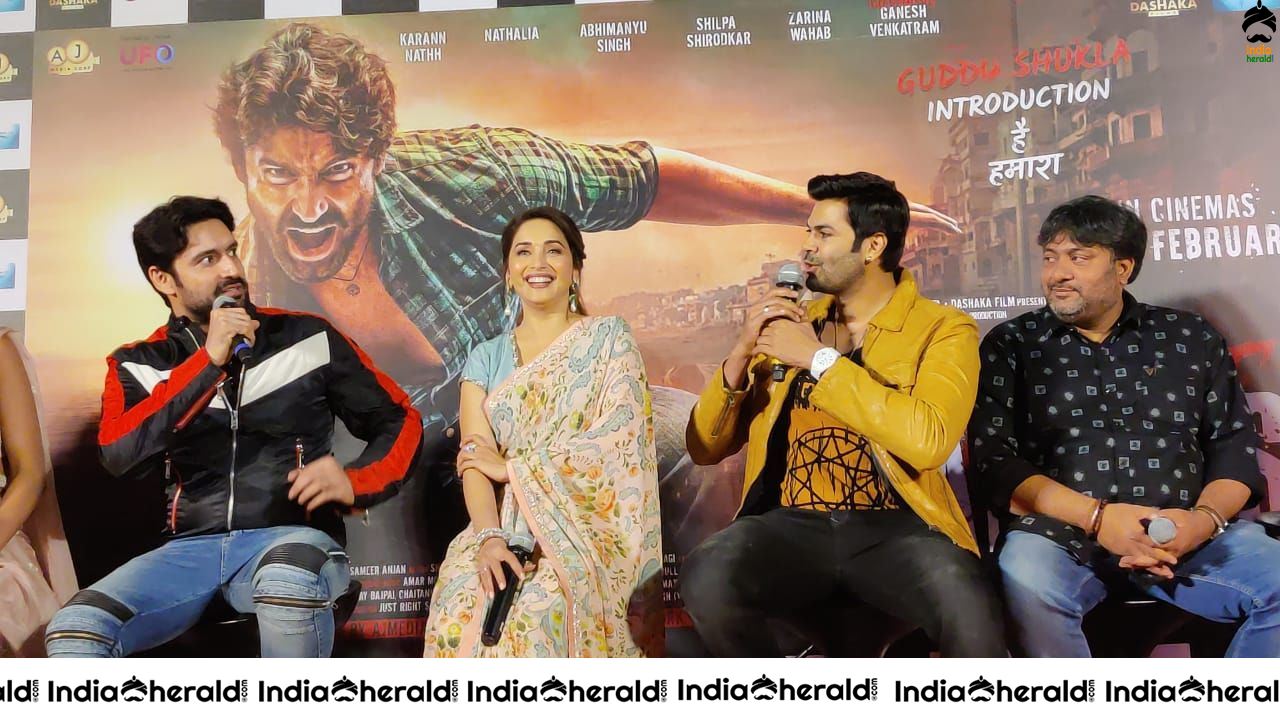 Madhuri Dixit launches GUNS OF BANARAS trailer