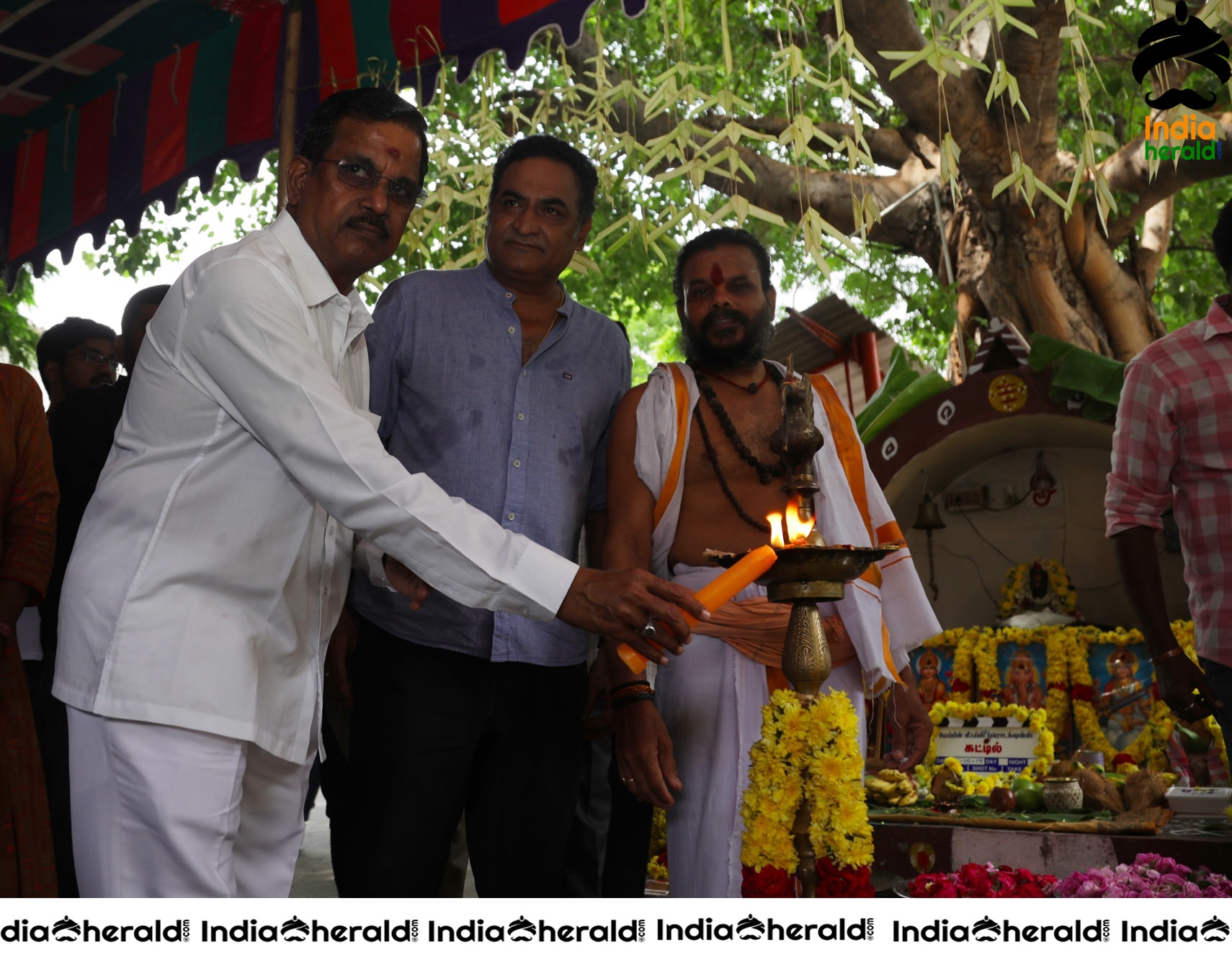 Maple Leaf Productions Next Tamil Movie Pooja Set 2