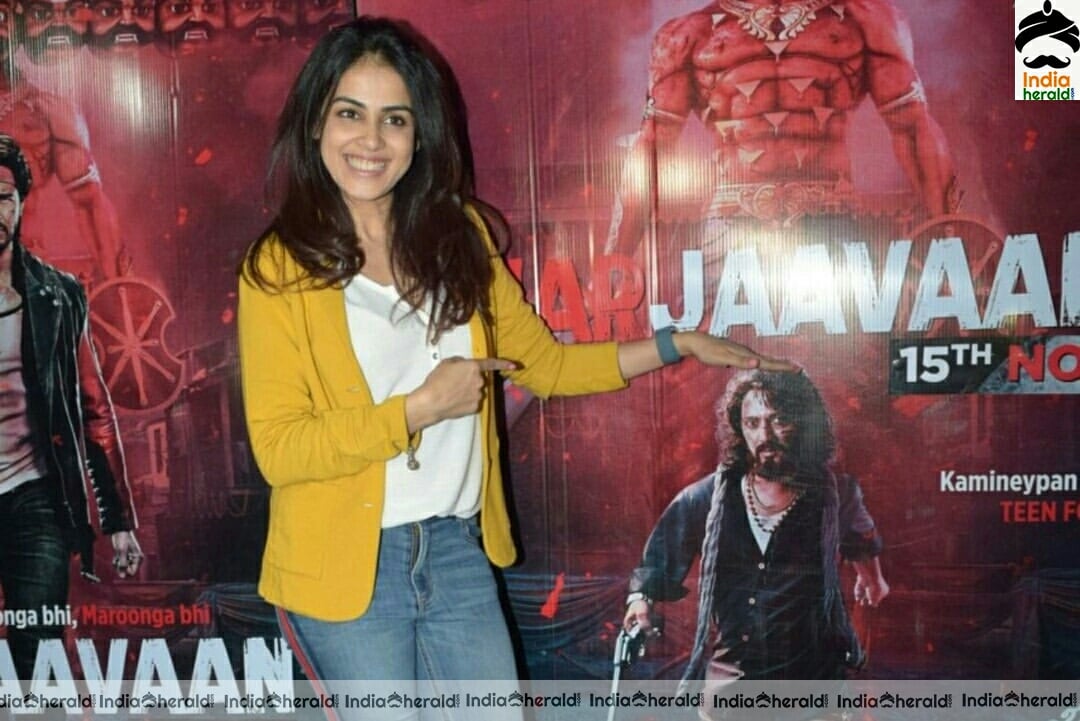 Marjaavaan Movie Screening At Sunny Sound In Juhu HD Gallery Set 2