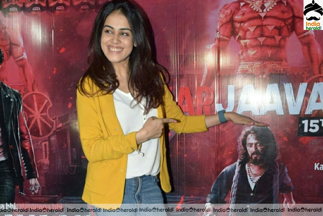 Marjaavaan Movie Screening At Sunny Sound In Juhu HD Gallery Set 2