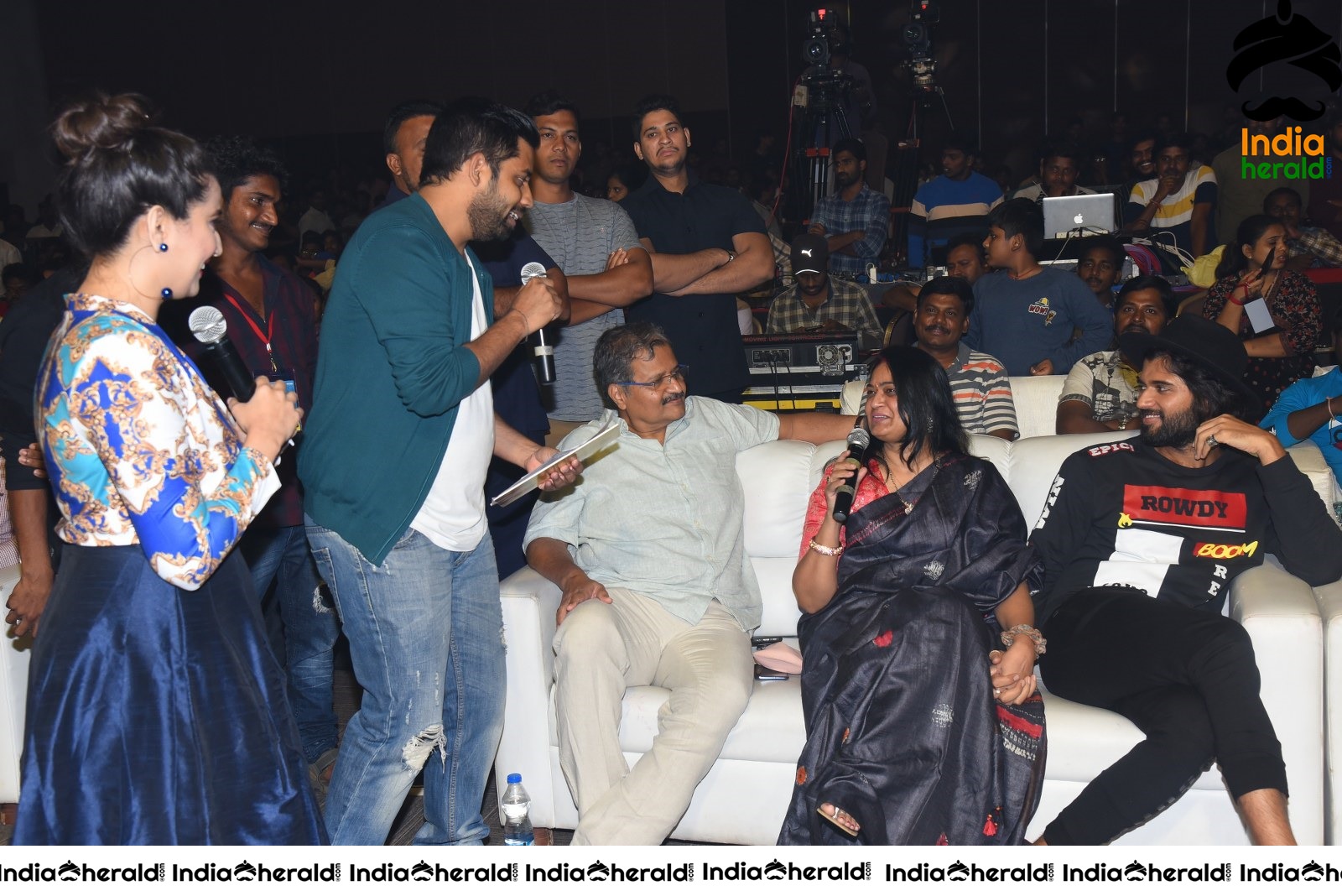 Meeku Maathrame Cheptha Movie Pre Release Event Photos Set 6