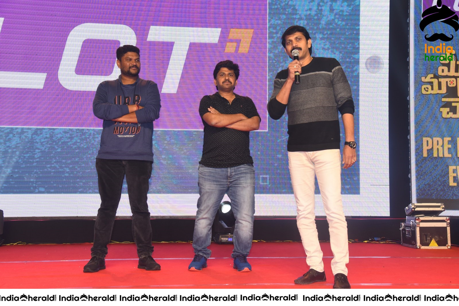 Meeku Maathrame Cheptha Movie Pre Release Event Stills Set 7