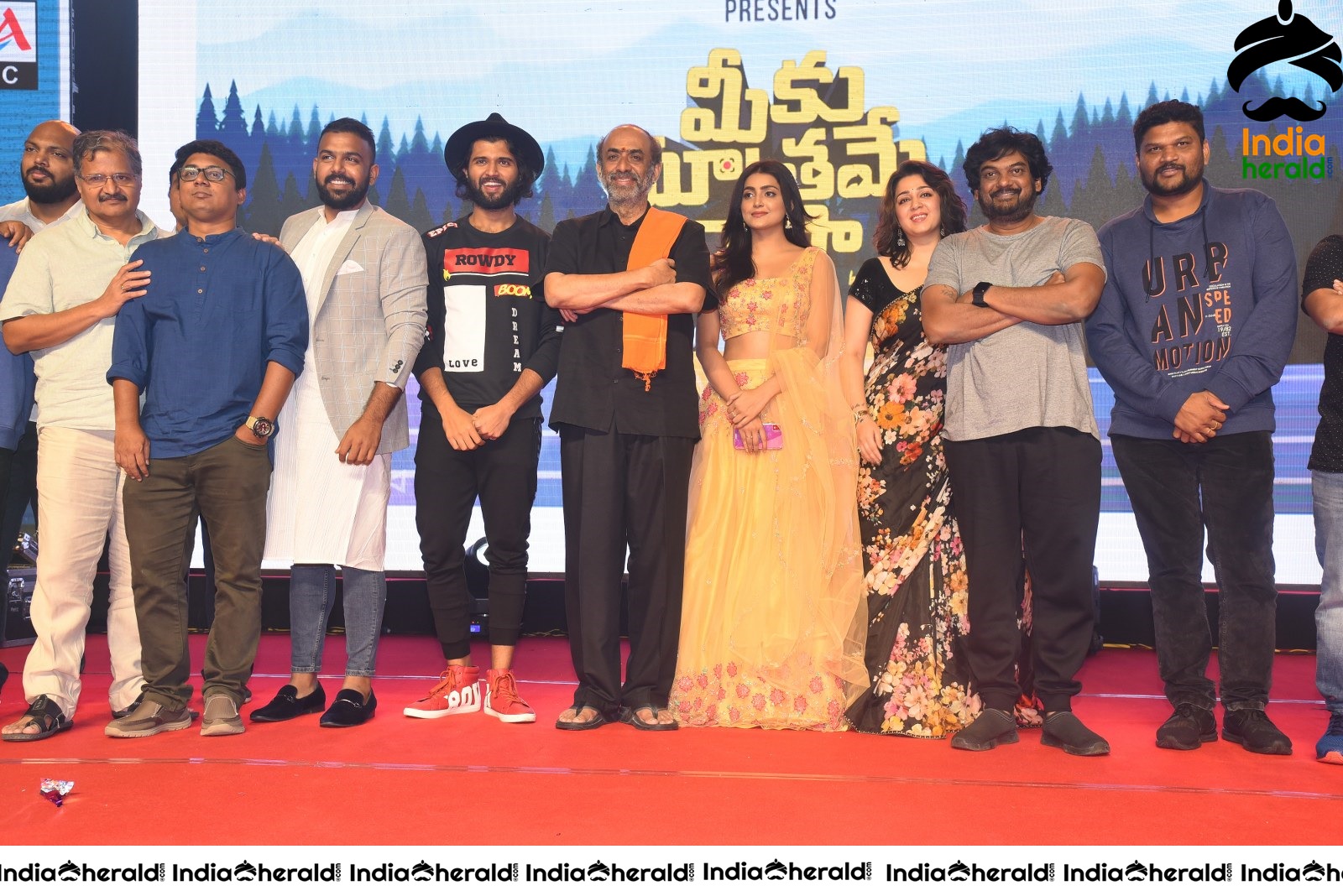 Meeku Maathrame Cheptha Movie Pre Release Event Stills Set 7