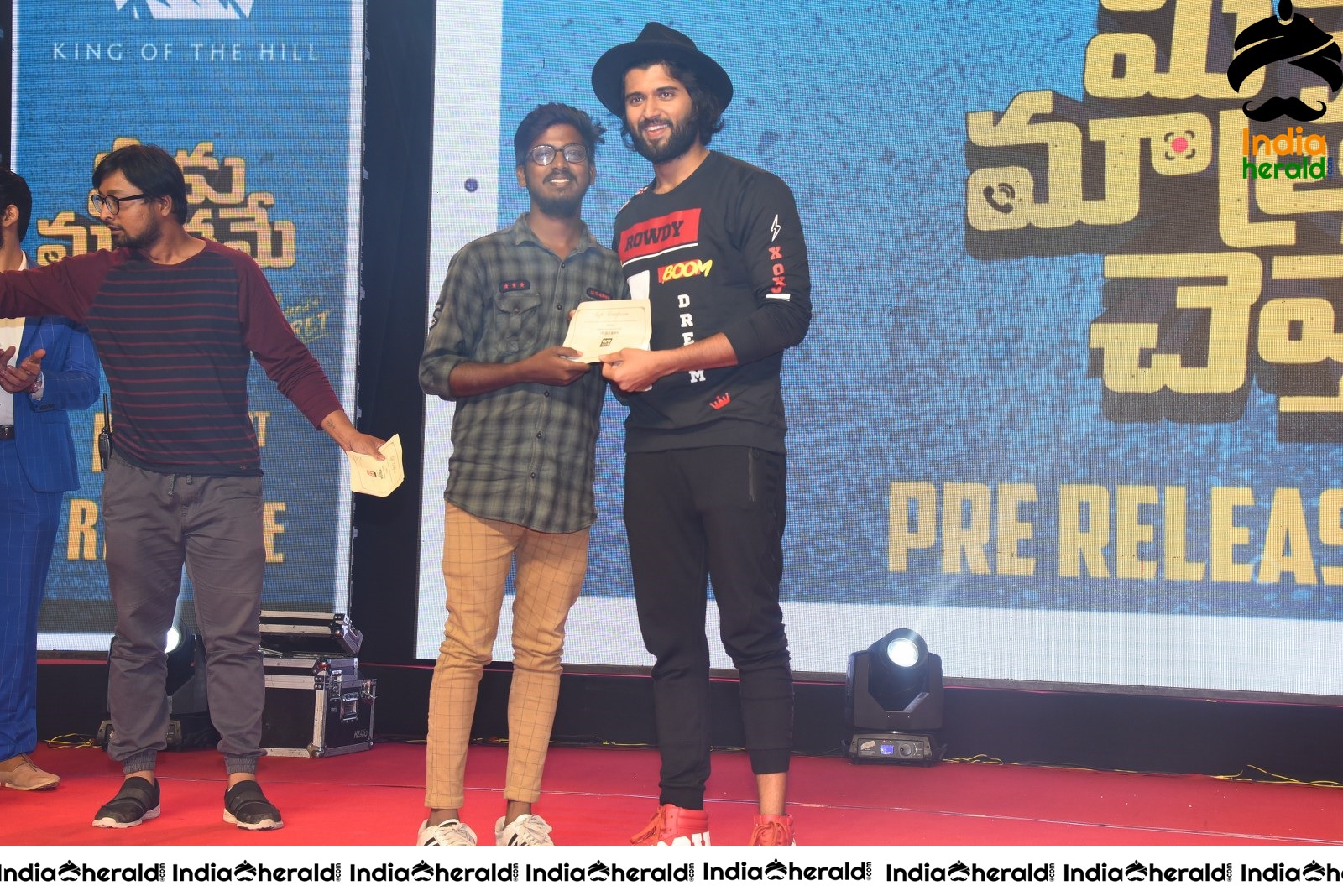 Meeku Maathrame Cheptha Movie Pre Release Event Stills Set 7