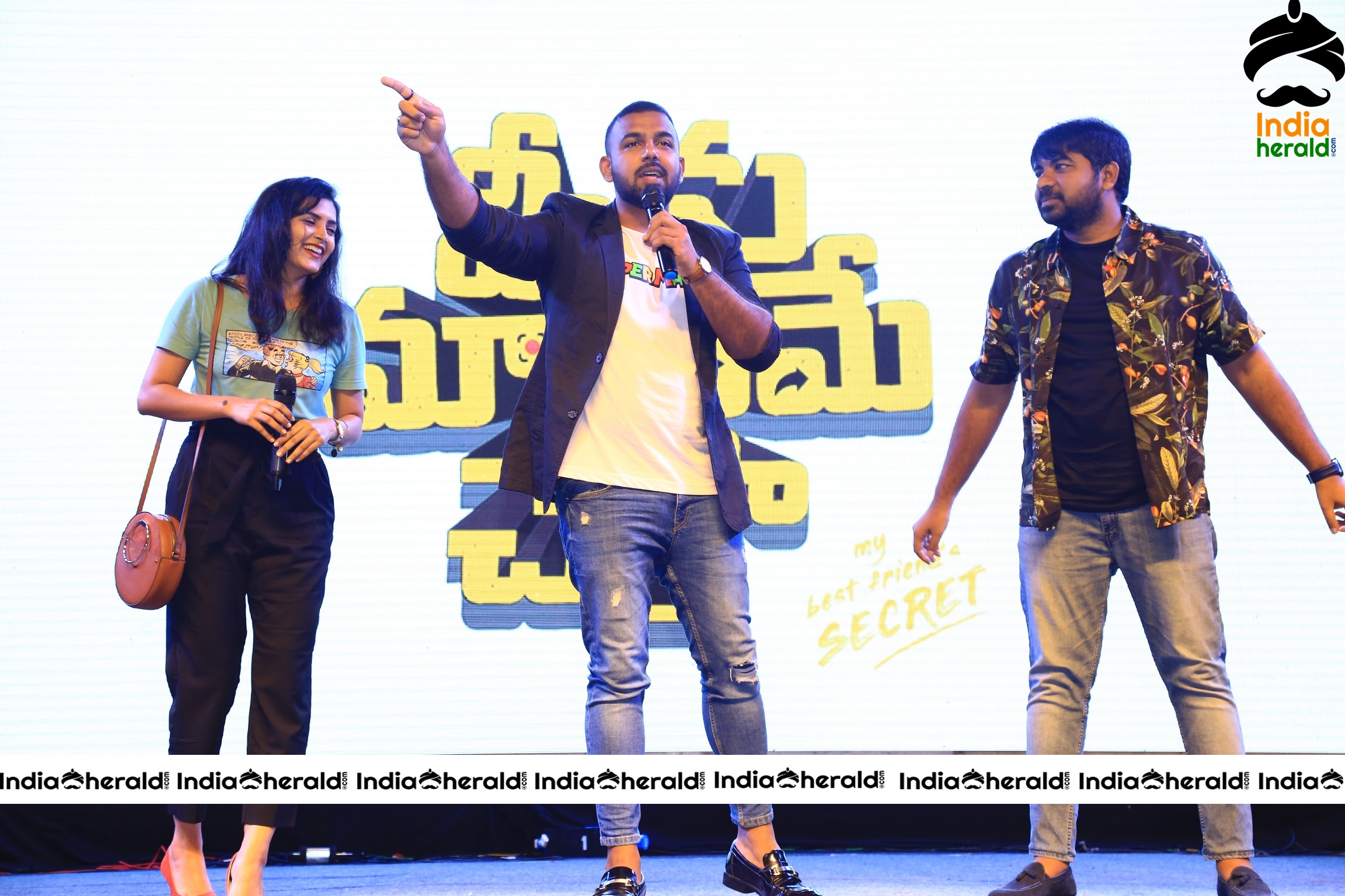 Meeku Maathrame Cheptha Team at Srinidhi college Set 2