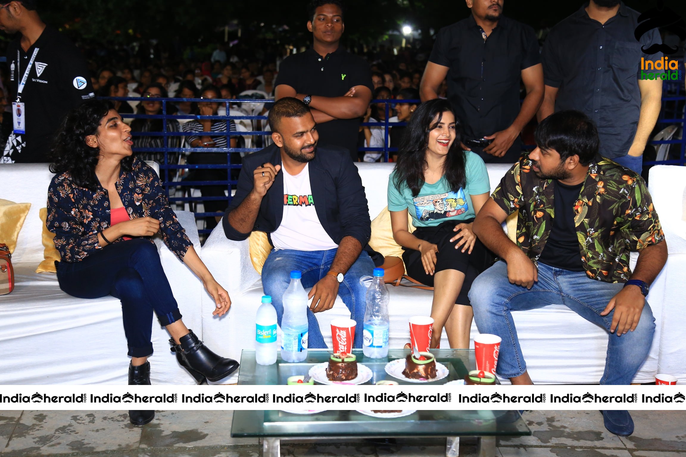 Meeku Maathrame Cheptha Team at Srinidhi college Set 2