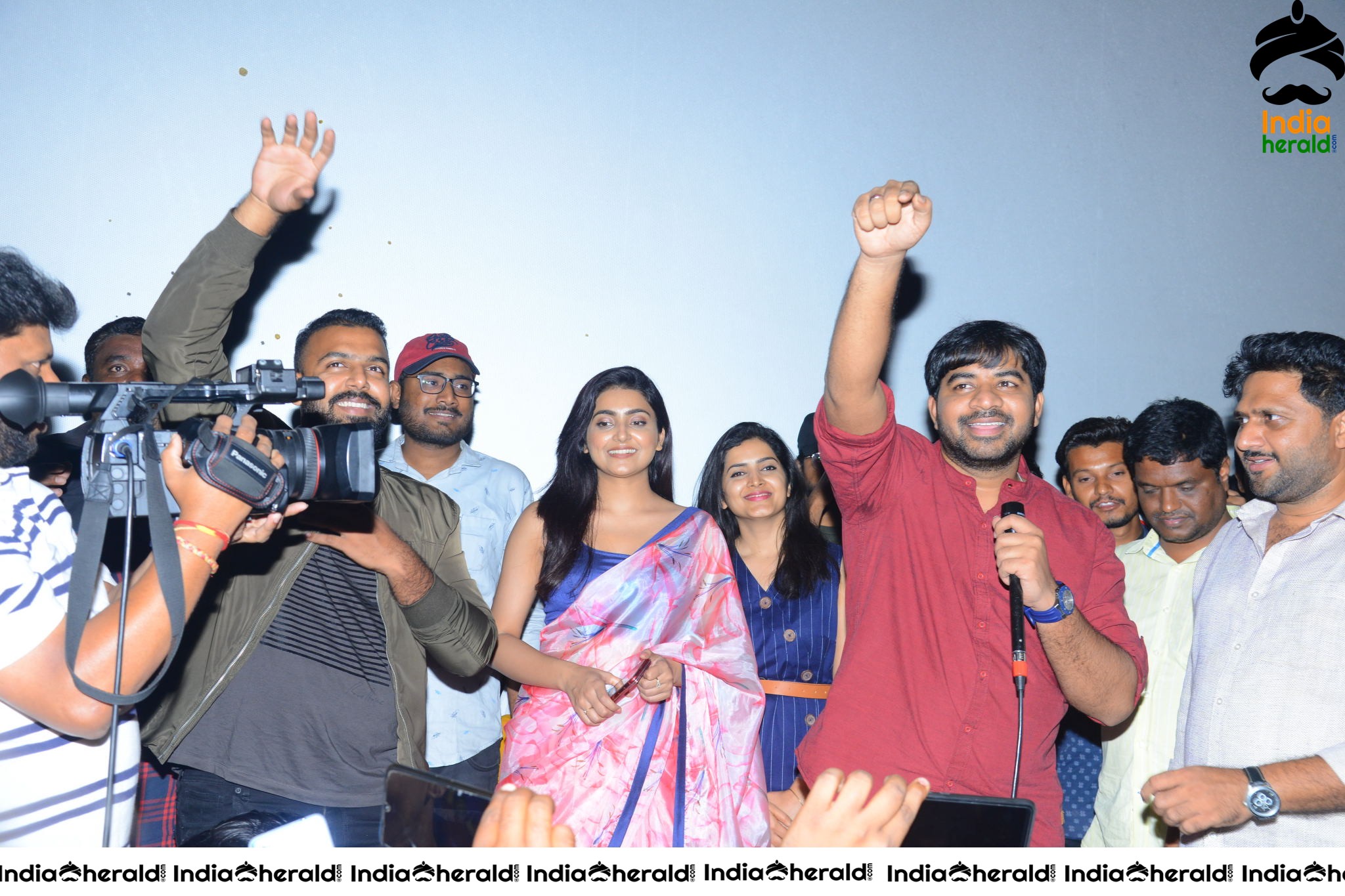 Meeku Matrame Cheptha Theatre Coverage Stills Set 1