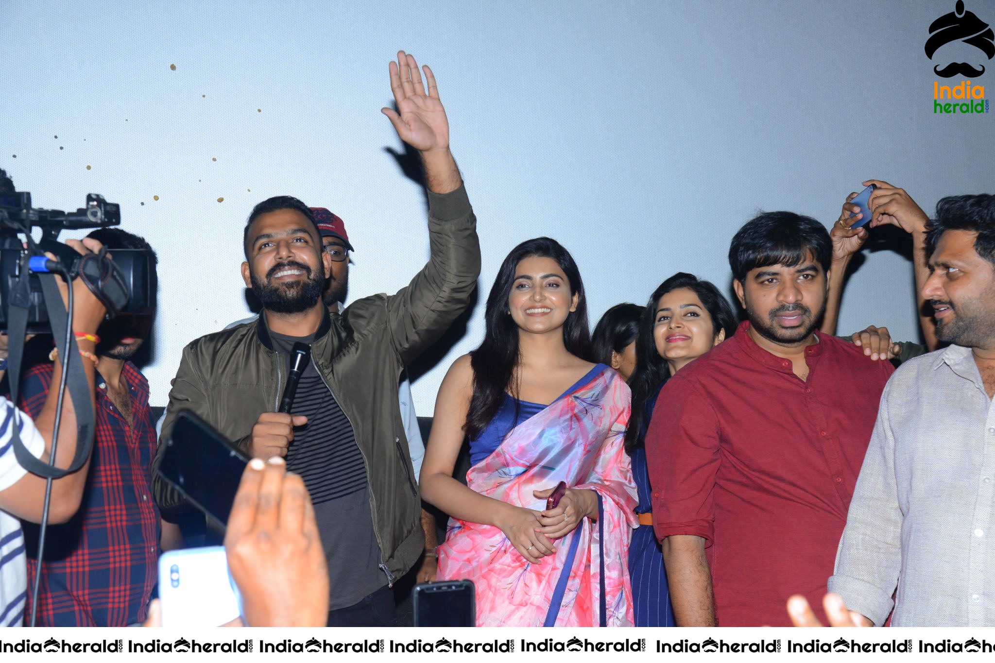 Meeku Matrame Cheptha Theatre Coverage Stills Set 1