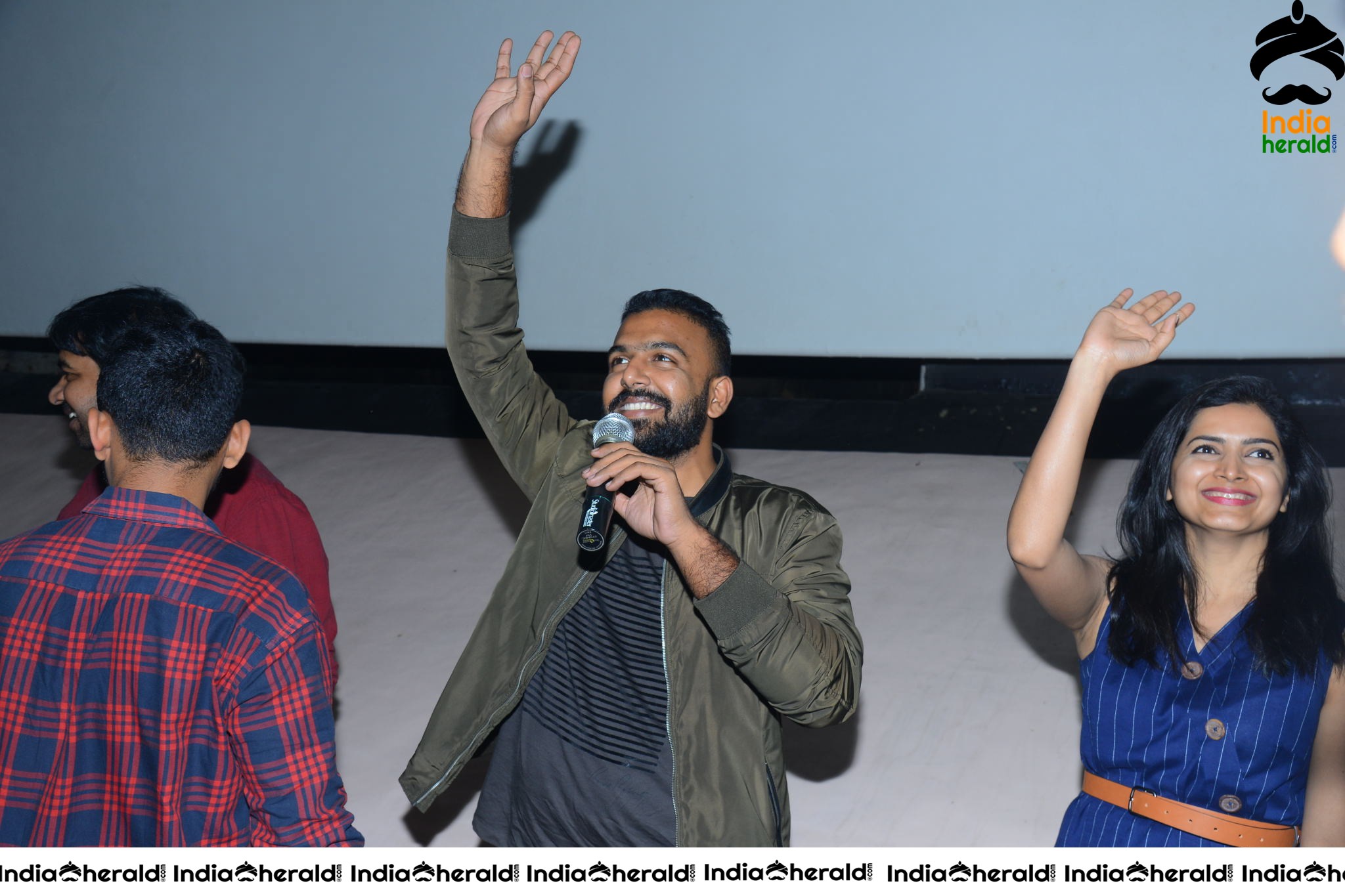 Meeku Matrame Cheptha Theatre Coverage Stills Set 2