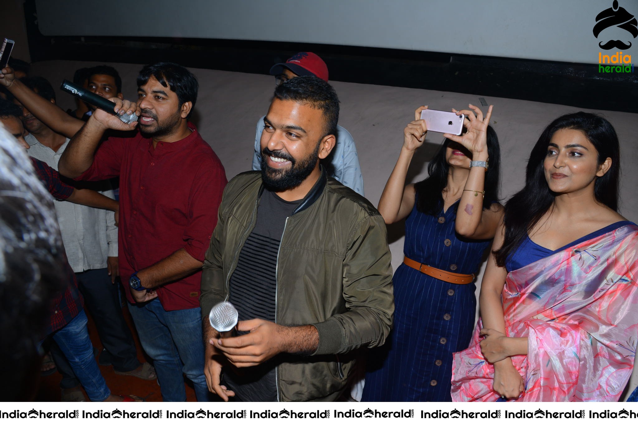 Meeku Matrame Cheptha Theatre Coverage Stills Set 2