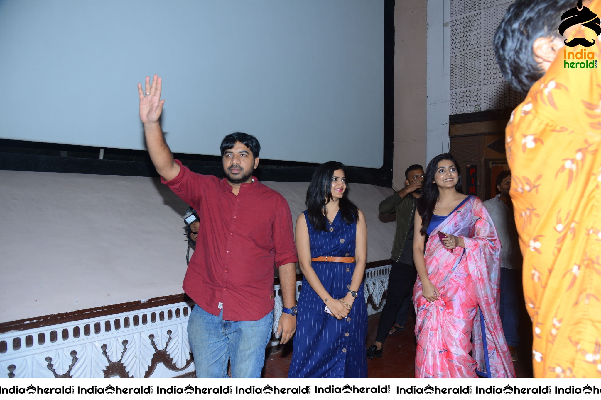 Meeku Matrame Cheptha Theatre Coverage Stills Set 2