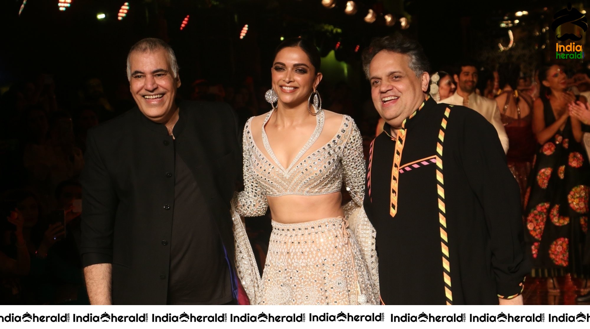 Meezaan Jaffrey And Deepika Padukone At Sandeep Khosla Fashion Show