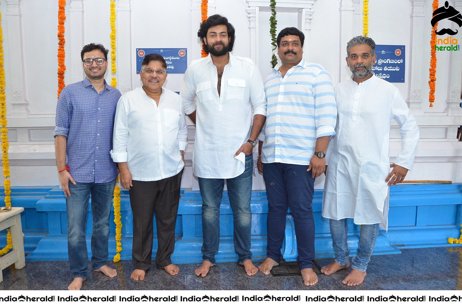 Mega Prince Varun Tej New Movie Launch Stills Set 4