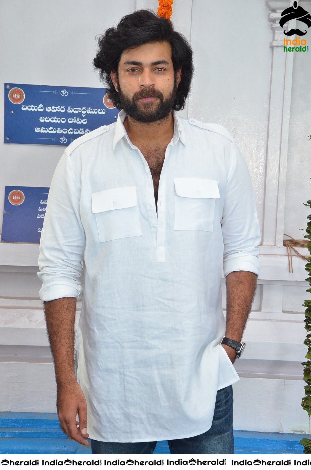 Mega Prince Varun Tej New Movie Launch Stills Set 4