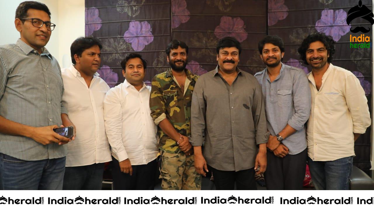 Megastar Chiranjeevi Appreciates George Reddy movie team Set 2