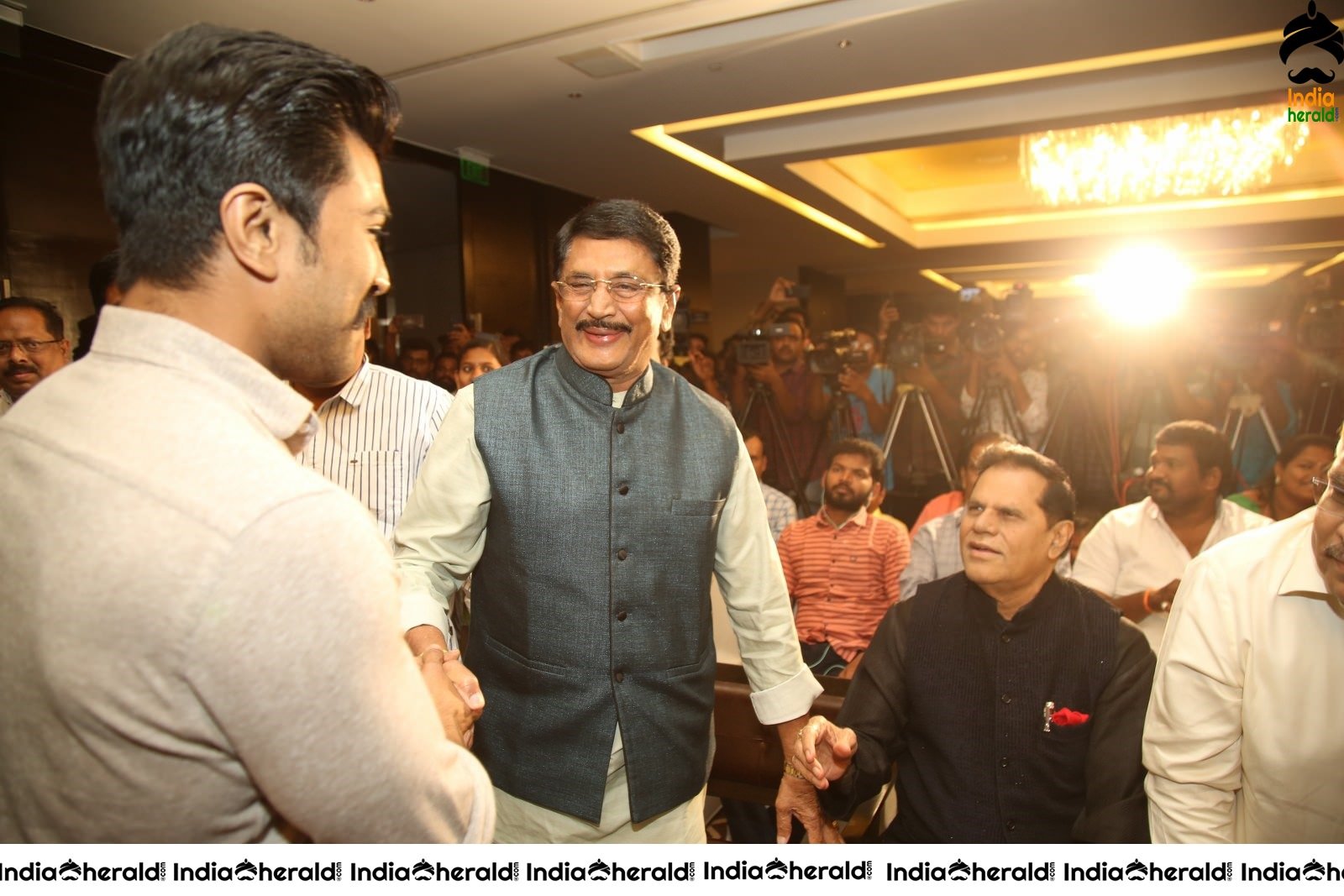 Megastar The Legend Book Launch by Ram Charan Set 2