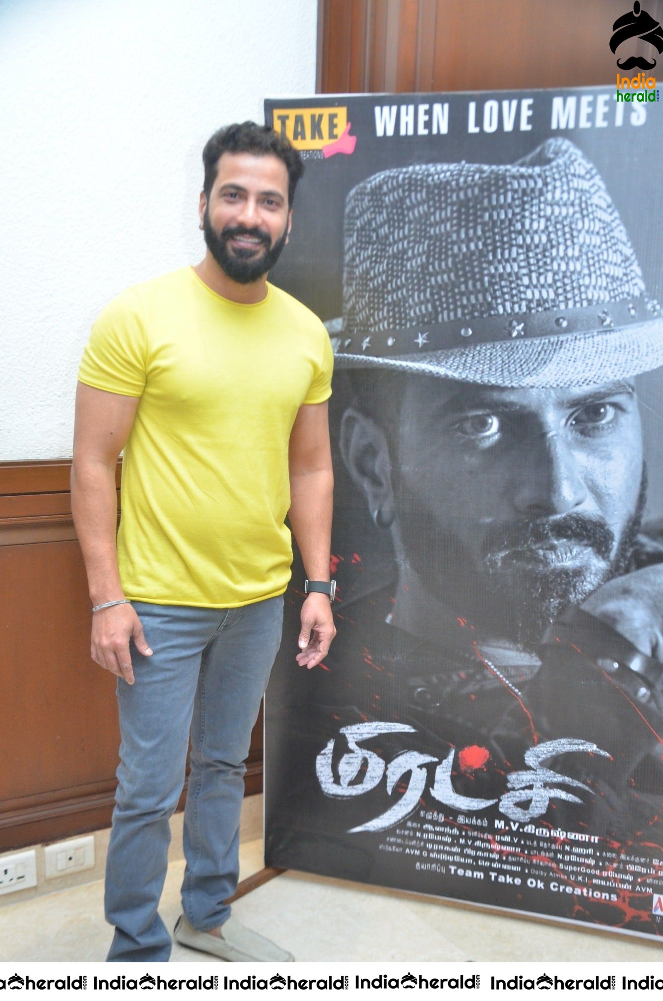 Miratchchi Tamil Movie Audio Launch Stills Set 1
