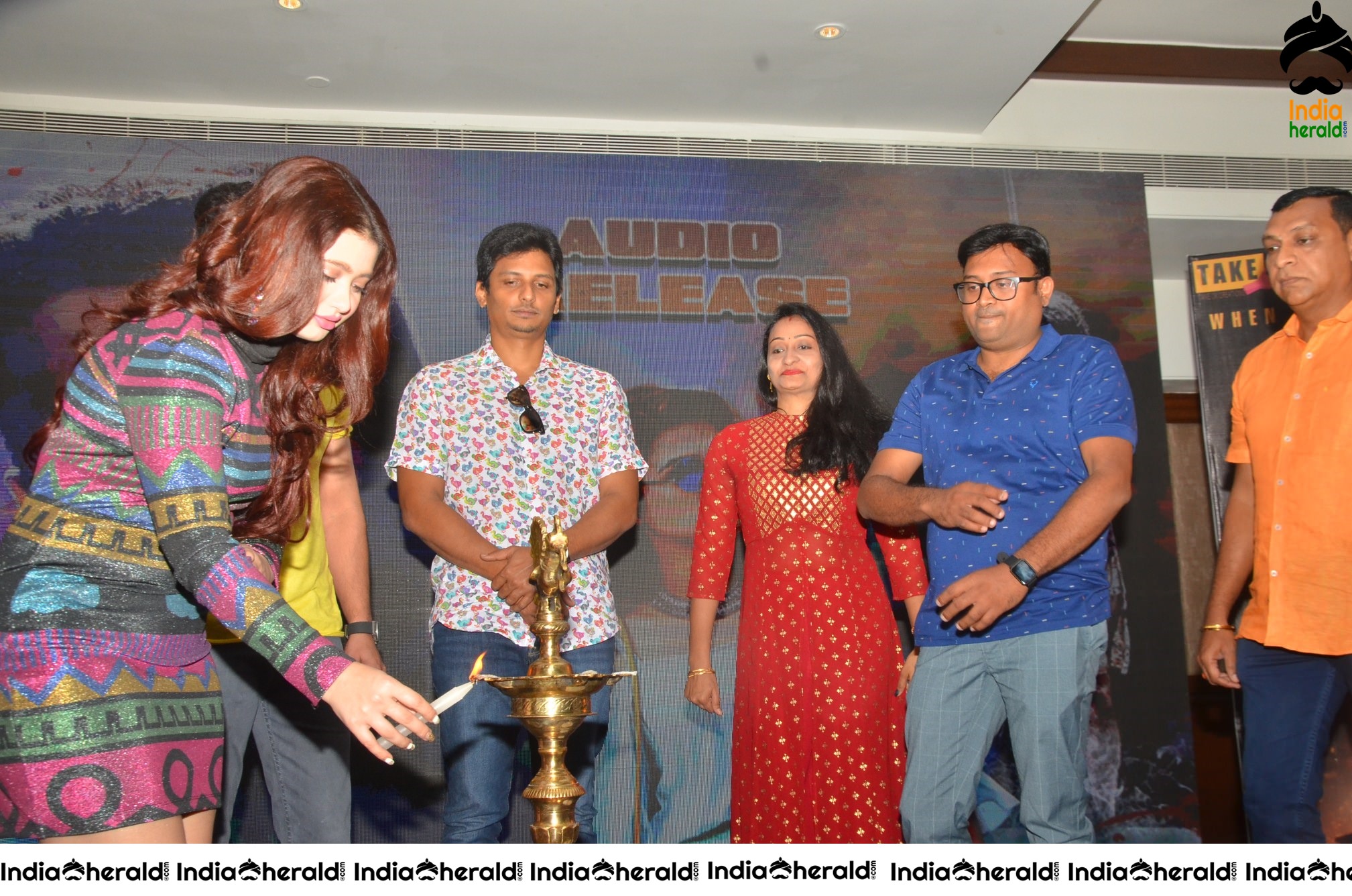 Miratchchi Tamil Movie Audio Launch Stills Set 2