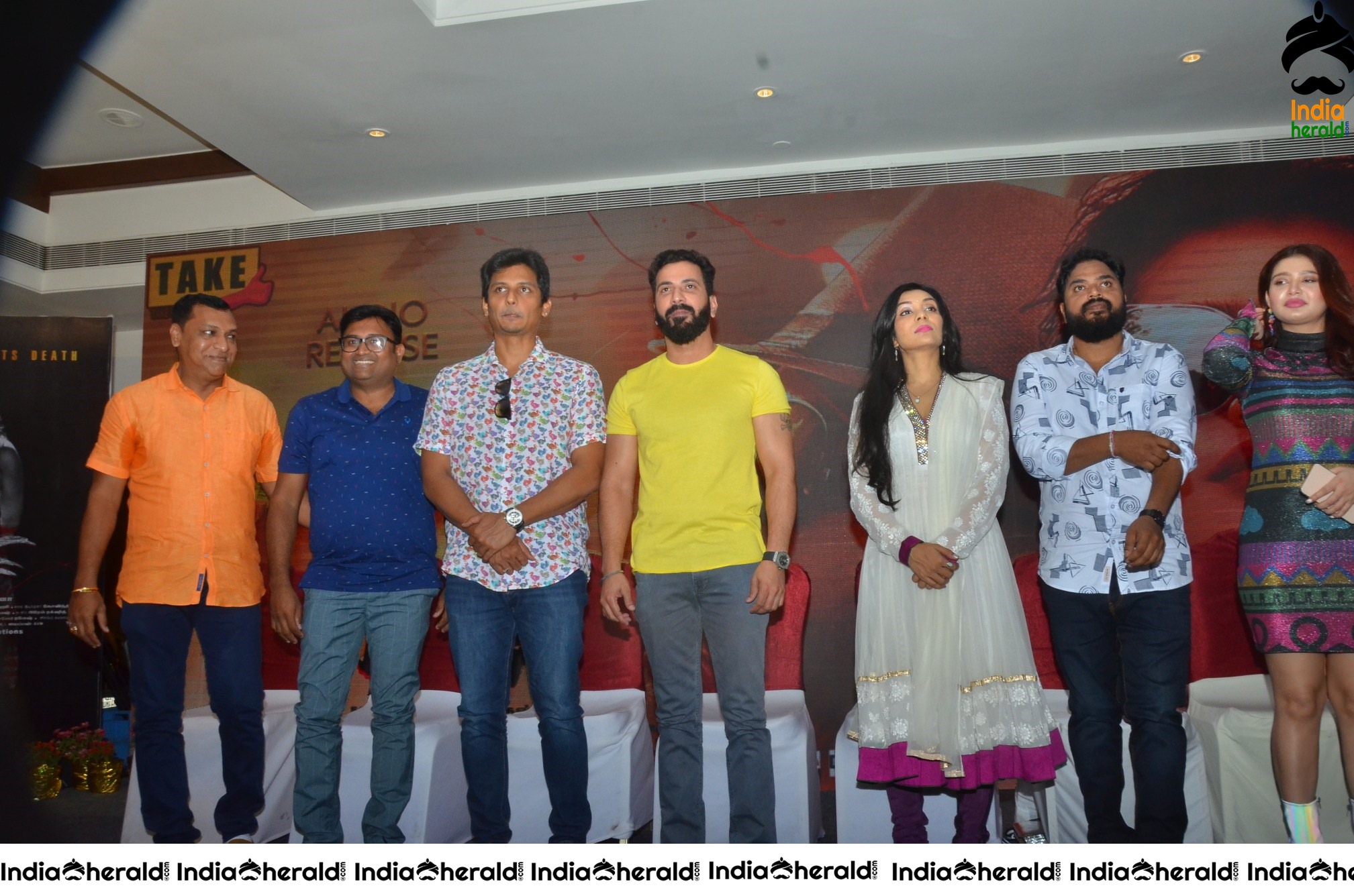 Miratchchi Tamil Movie Audio Launch Stills Set 2