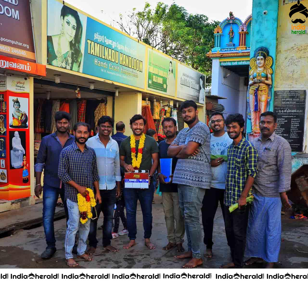 Mookuthi Amman Shooting Begins with a Pooja