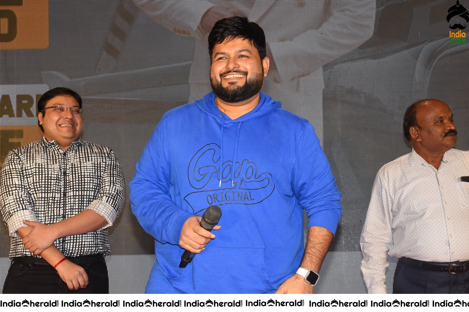 Music Composer SS Thaman Latest Stills from AV Thanks meet