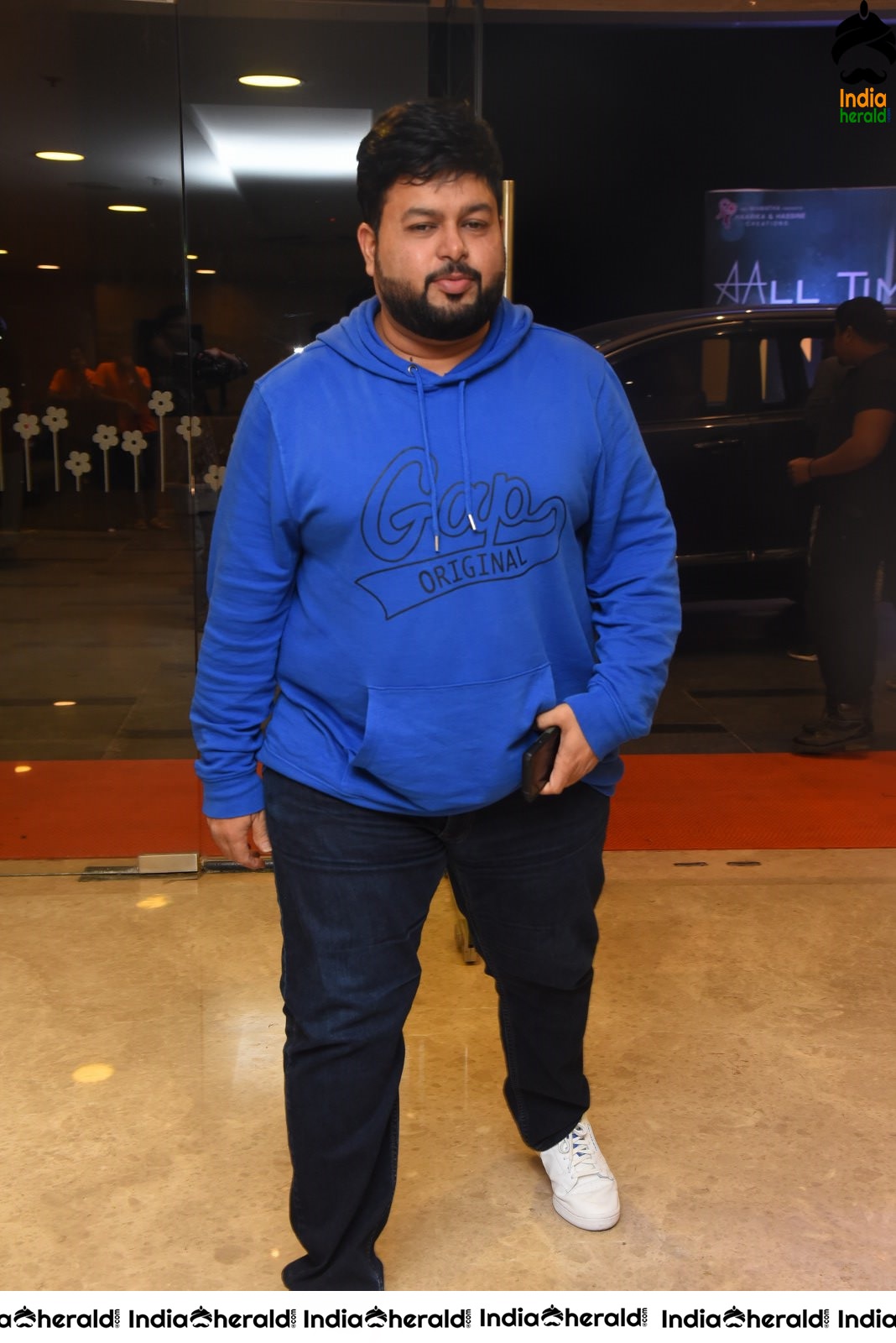 Music Composer SS Thaman Latest Stills from AV Thanks meet