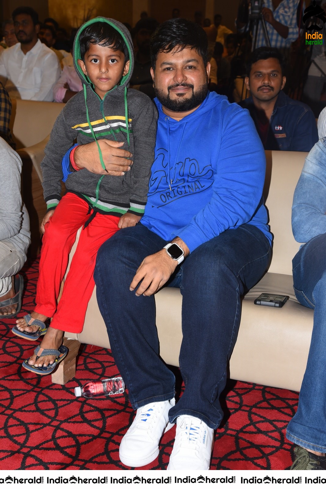 Music Composer SS Thaman Latest Stills from AV Thanks meet