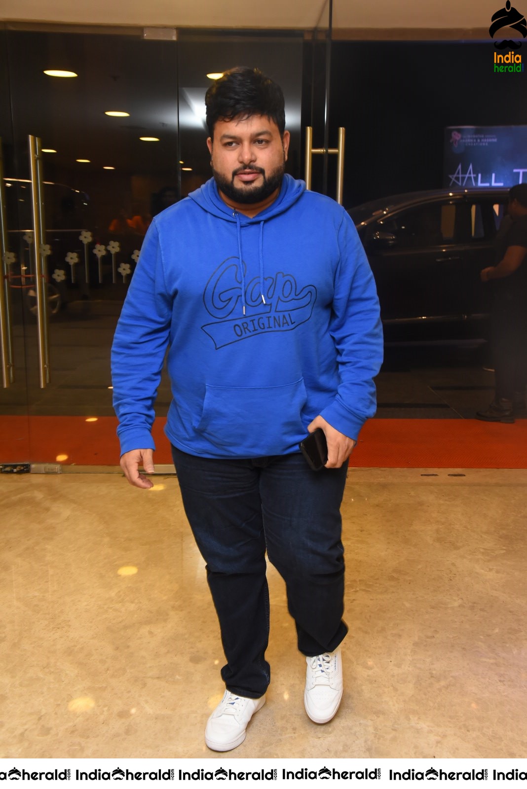 Music Composer SS Thaman Latest Stills from AV Thanks meet