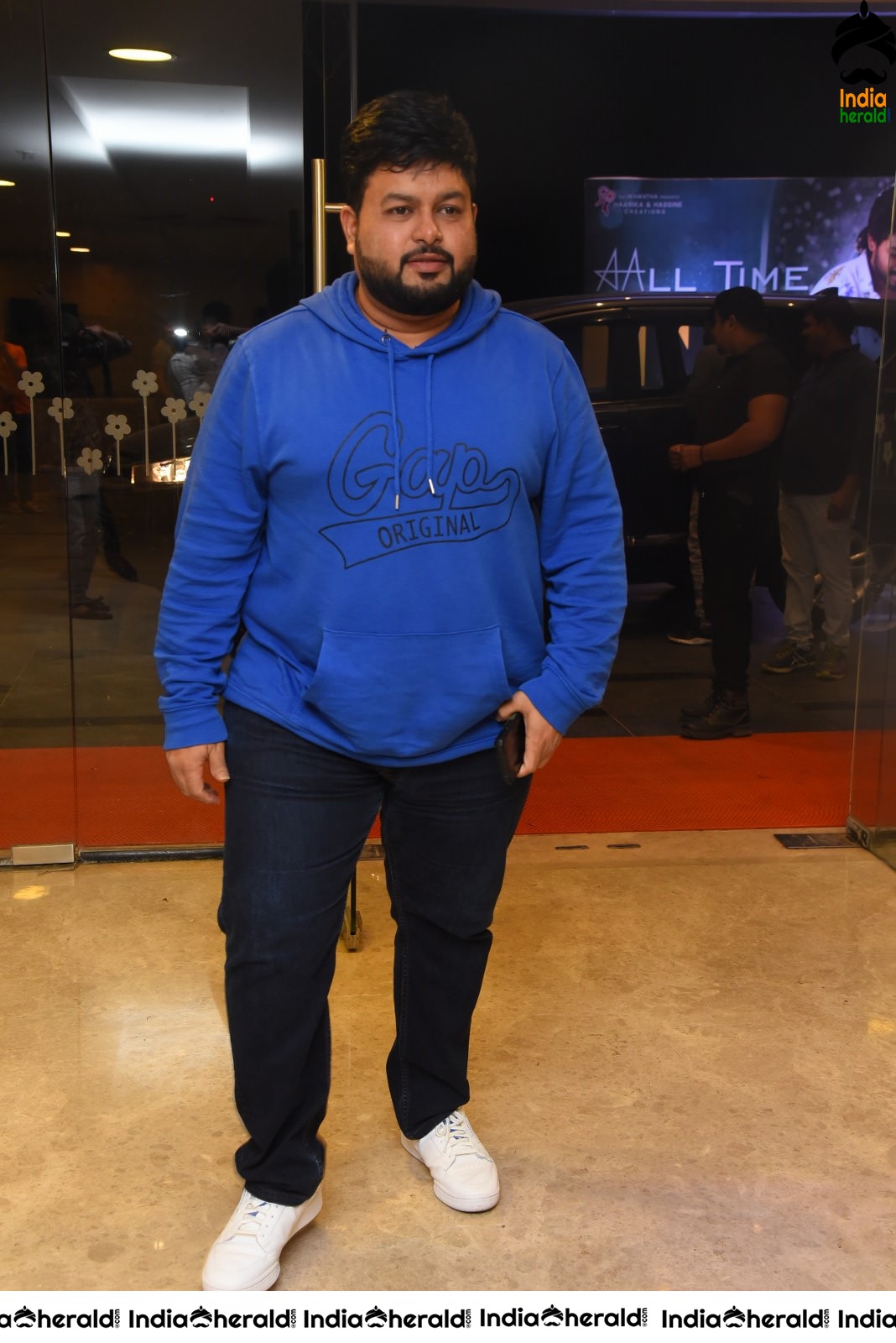 Music Composer SS Thaman Latest Stills from AV Thanks meet