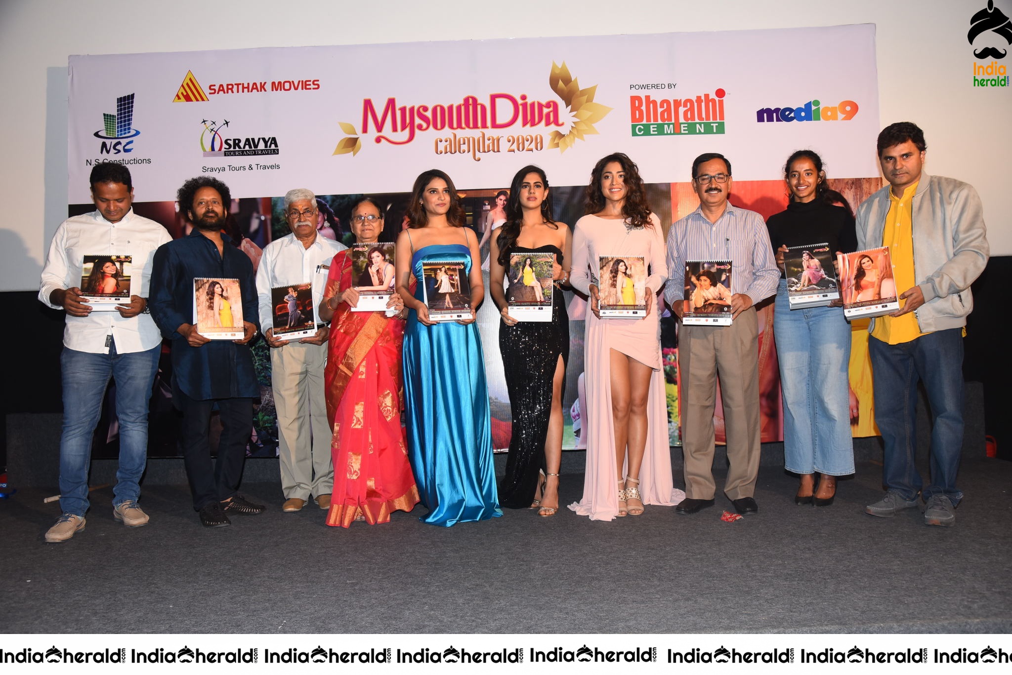 My South Diva 2020 Calendar launch Set 3